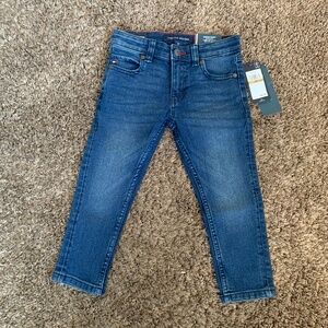 Tommy Hilfiger Stretch Skinny Blue Jeans Boys 3T Adjustable waist Option NWT!